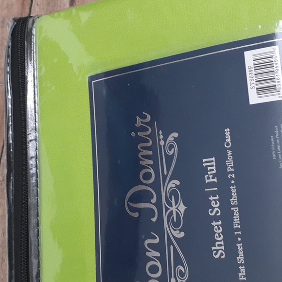 Bon Domir Green Full Sheet Set - Picture 7 of 8